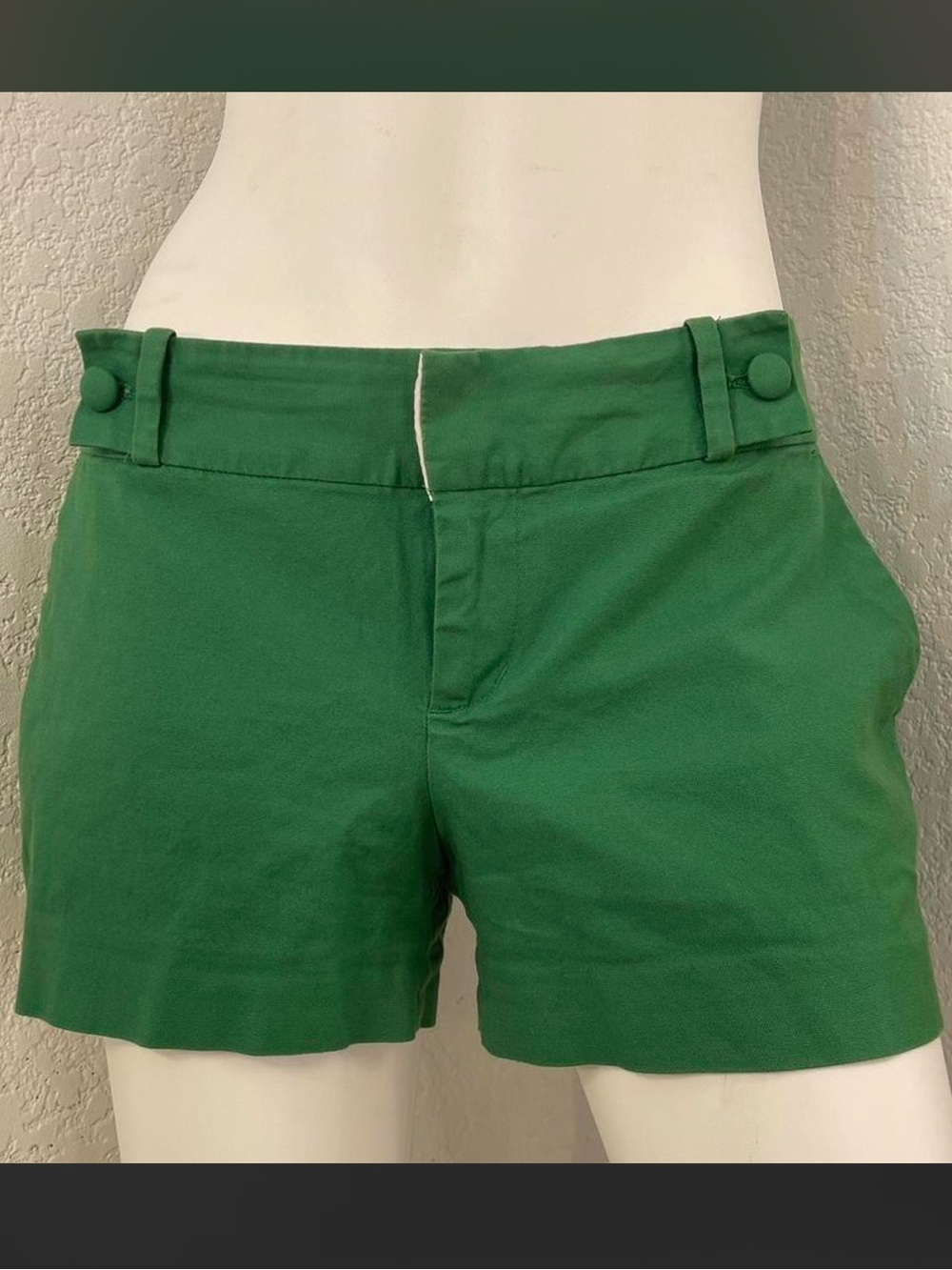 Banana Republic Ryan Fit Green‎ Cotton Blend Shorts ✨